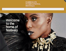 Tablet Screenshot of harrogateinternationalfestivals.com